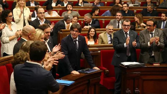 El presidente de la Generalitat, Carles Puigdemont El presidente de la Generalitat, Carles Puigdemont