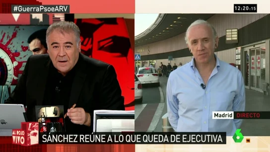 Eduardo Inda: "Son los últimos coletazos de Pedro Sánchez. Por el bien del partido debe ajustarse a la legalidad e irse" Eduardo Inda: "Son los últimos coletazos de Pedro Sánchez. Por el bien del partido debe ajustarse a la legalidad e irse"