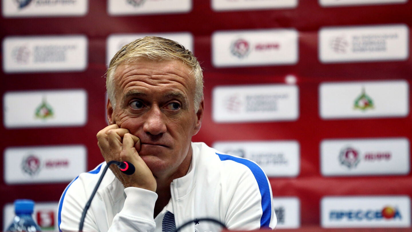 Deschamps, en rueda de prensa