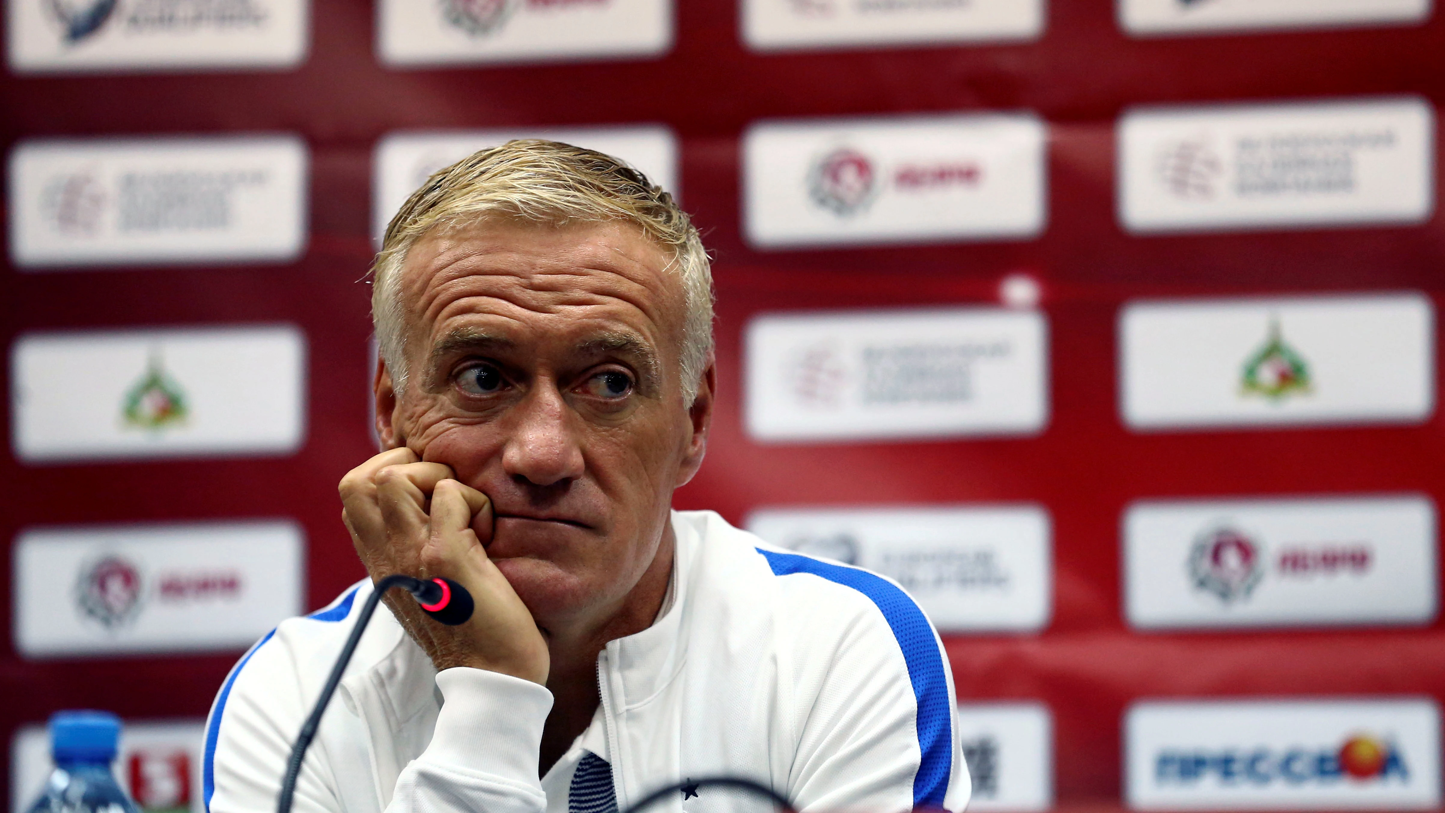 Deschamps, en rueda de prensa