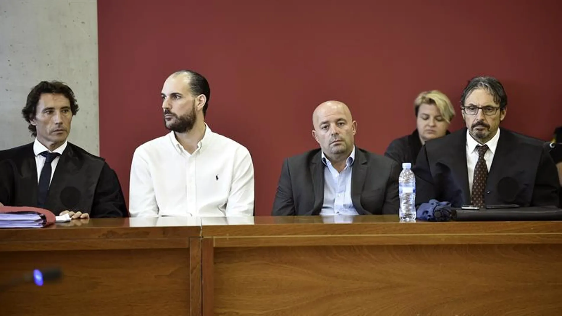 Los acusados Juan Cuenca y Constantin Stan