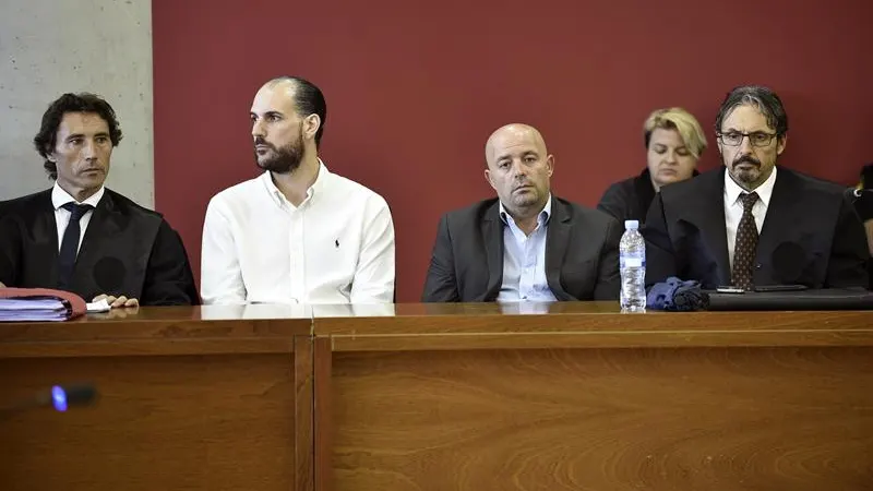 Los acusados Juan Cuenca y Constantin Stan Los acusados Juan Cuenca y Constantin Stan