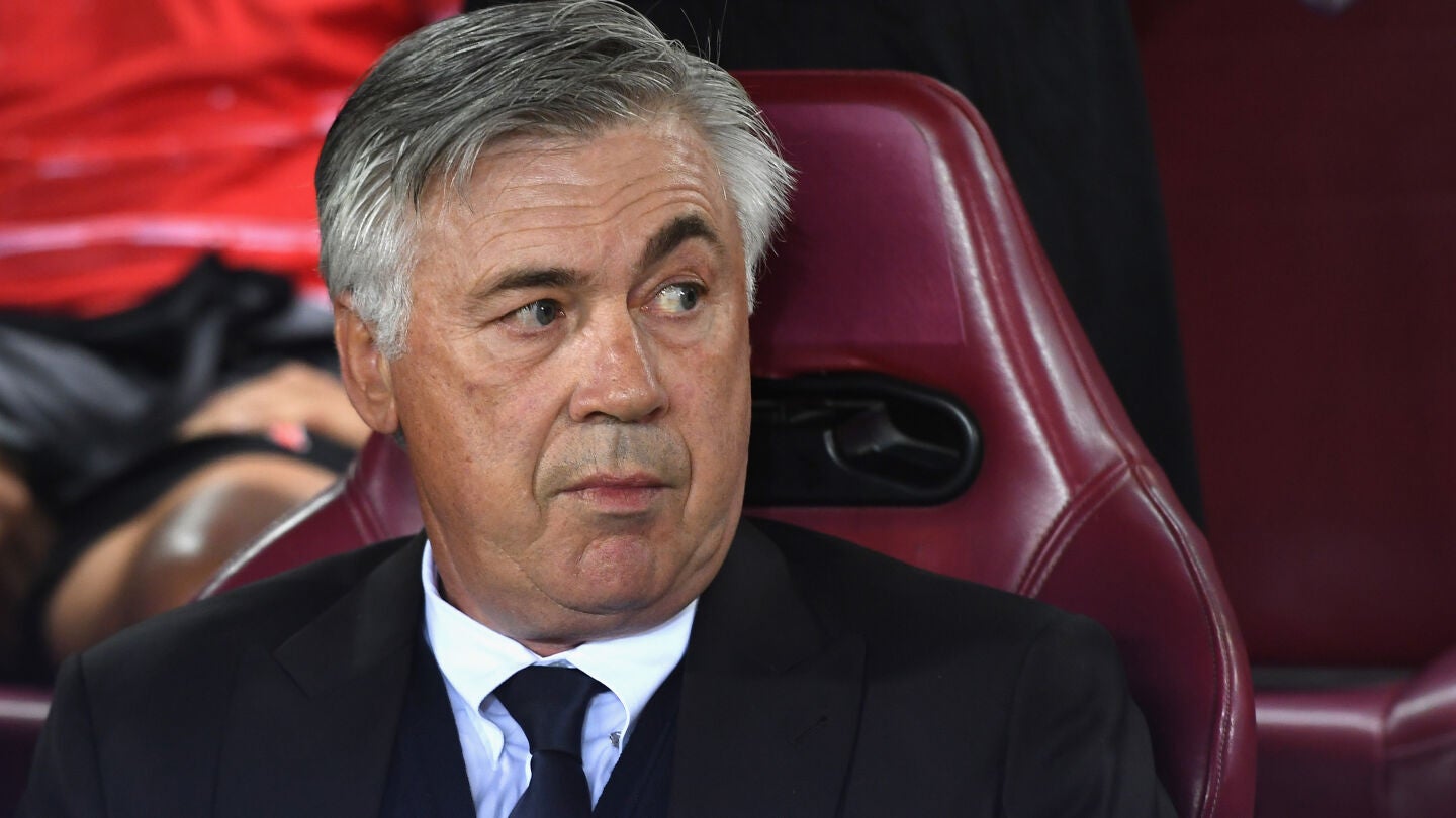 Carlo Ancelotti en el Vicente Calder&oacute;n.