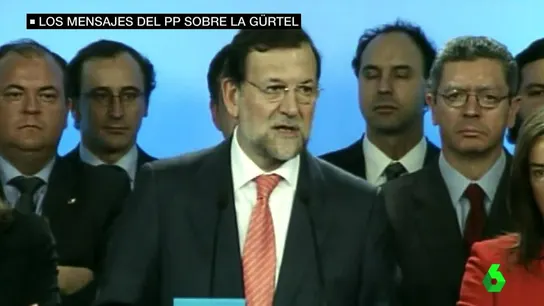 Los mensajes del PP sobre Gürtel Los mensajes del PP sobre Gürtel