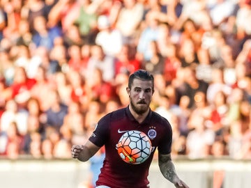 Lukas Vacha, jugador del Sparta de Praga obligado a entrenarse con el femenino Lukas Vacha, jugador del Sparta de Praga obligado a entrenarse con el femenino