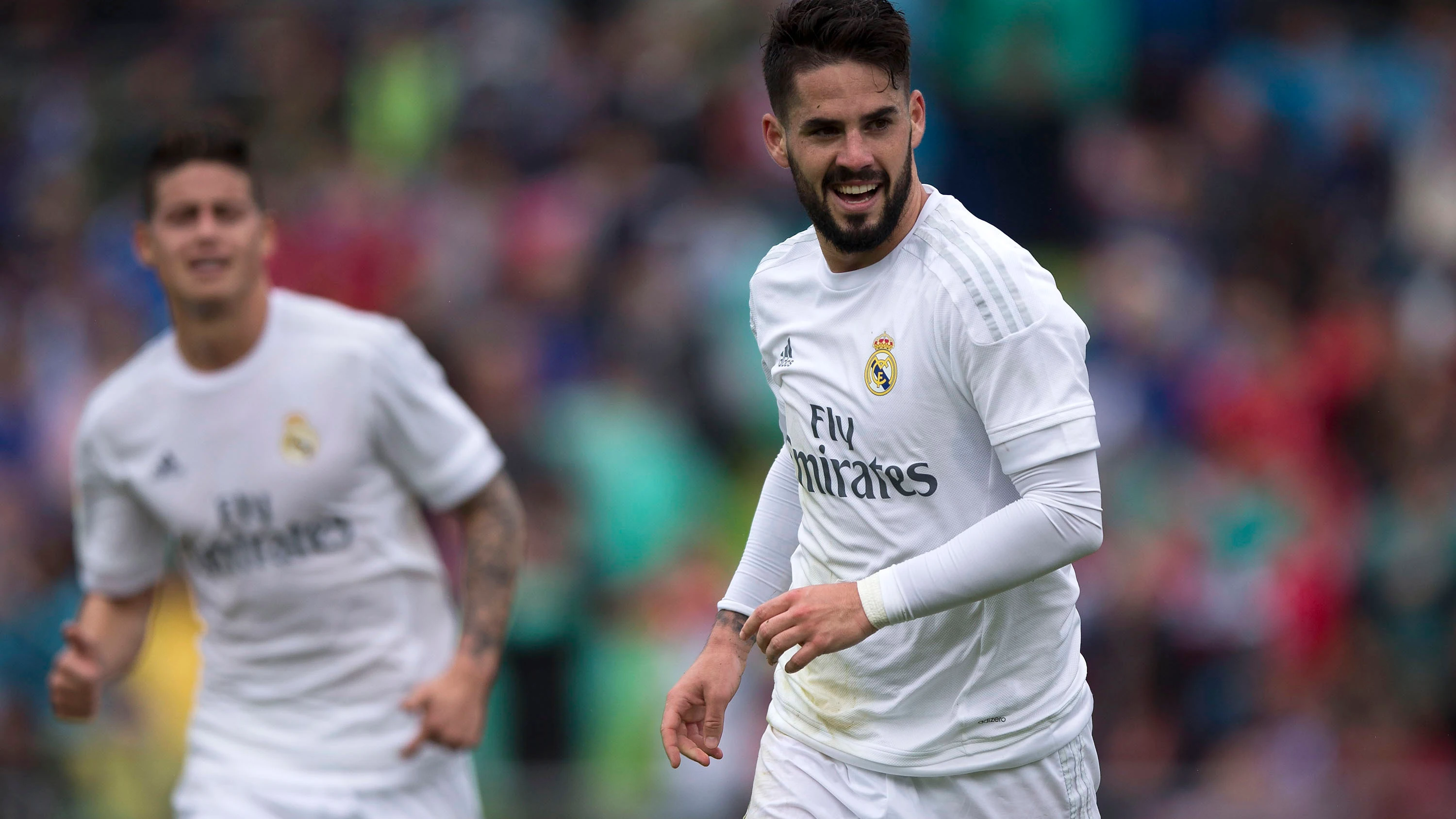 Isco Alarcón celebra un gol con el Real Madrid Isco Alarcón celebra un gol con el Real Madrid