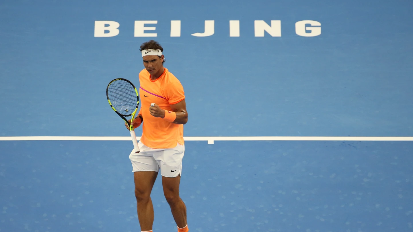 Rafa Nadal, debuta con victoria en el Open de China Rafa Nadal, debuta con victoria en el Open de China