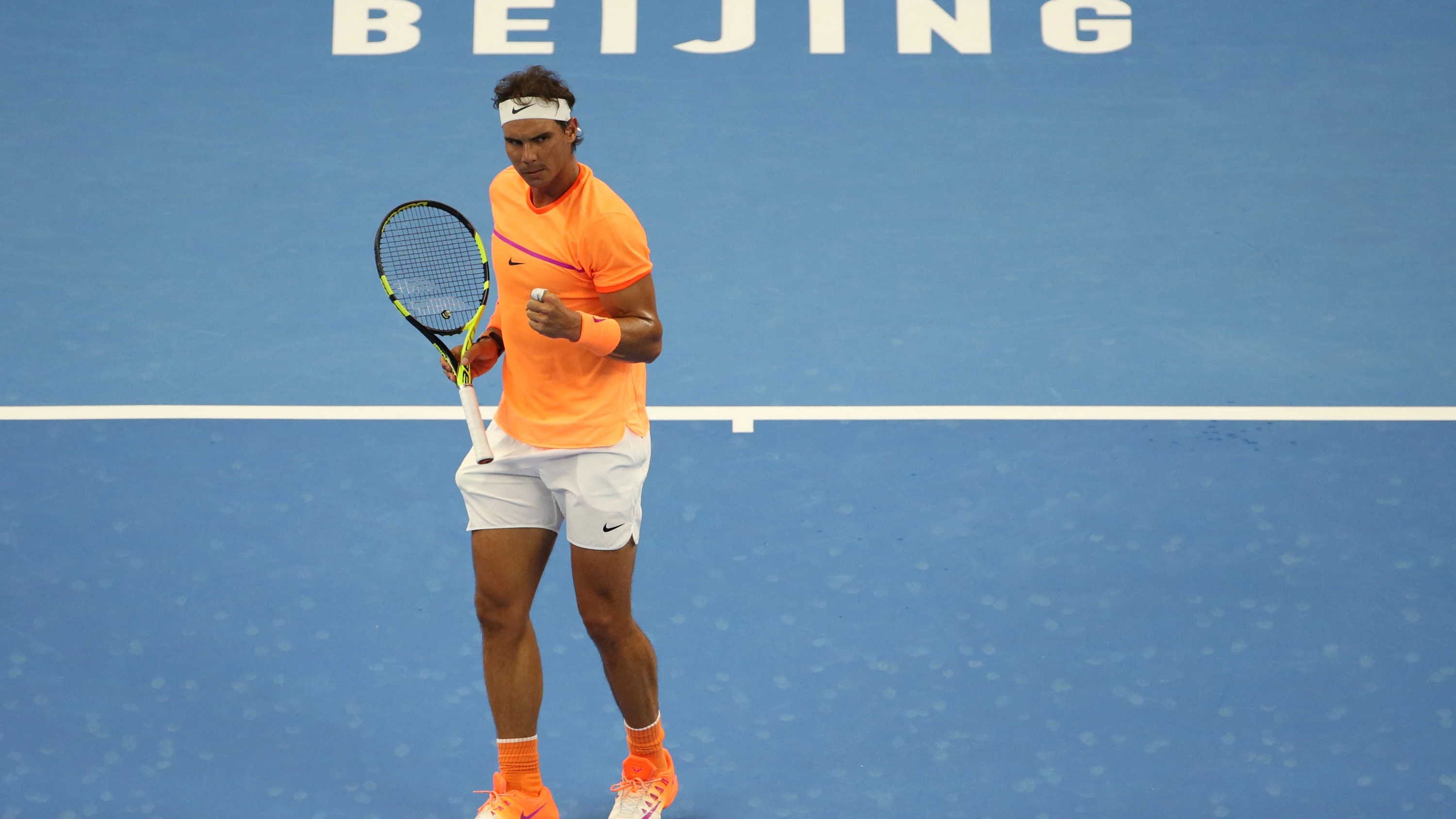 Rafa Nadal, debuta con victoria en el Open de China