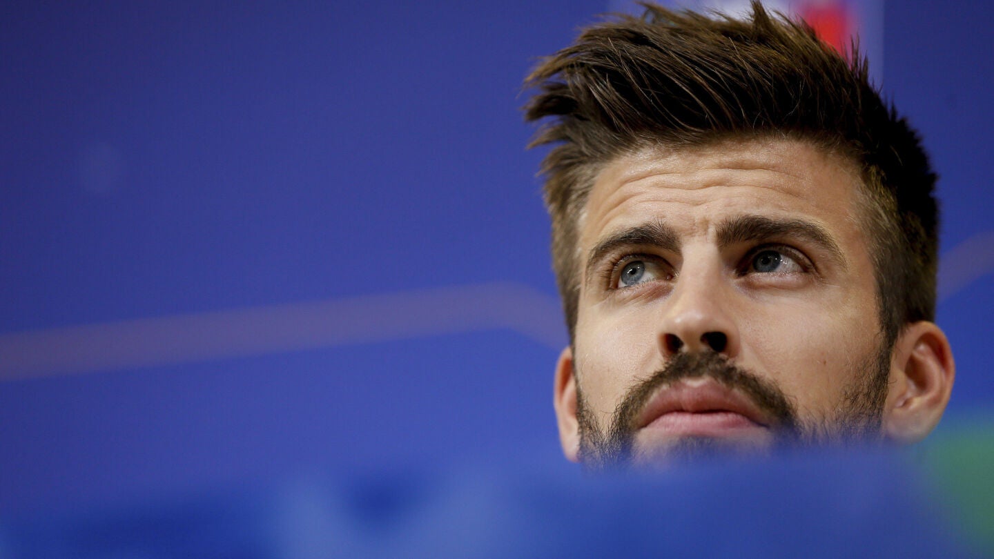 Gerard Piqu&eacute;, en rueda de prensa