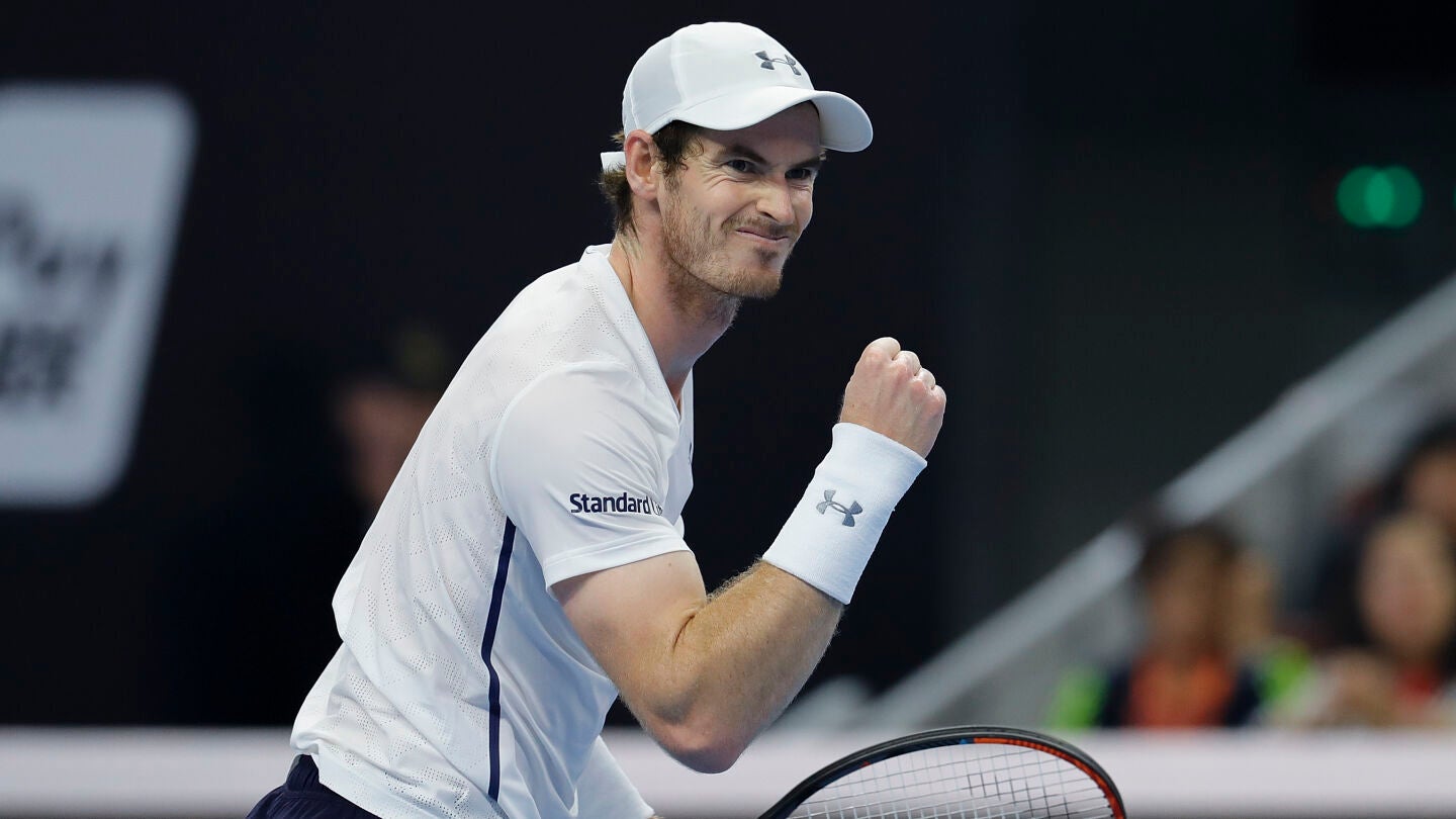 Andy Murray durante un partido en el Open de Pek&iacute;n