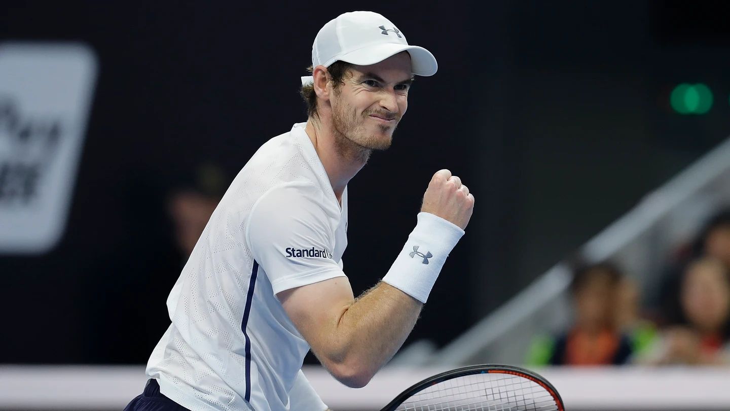 Andy Murray durante un partido en el Open de Pekín Andy Murray durante un partido en el Open de Pekín