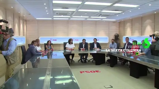 La crisis del PSOE, en laSexta Columna La crisis del PSOE, en laSexta Columna