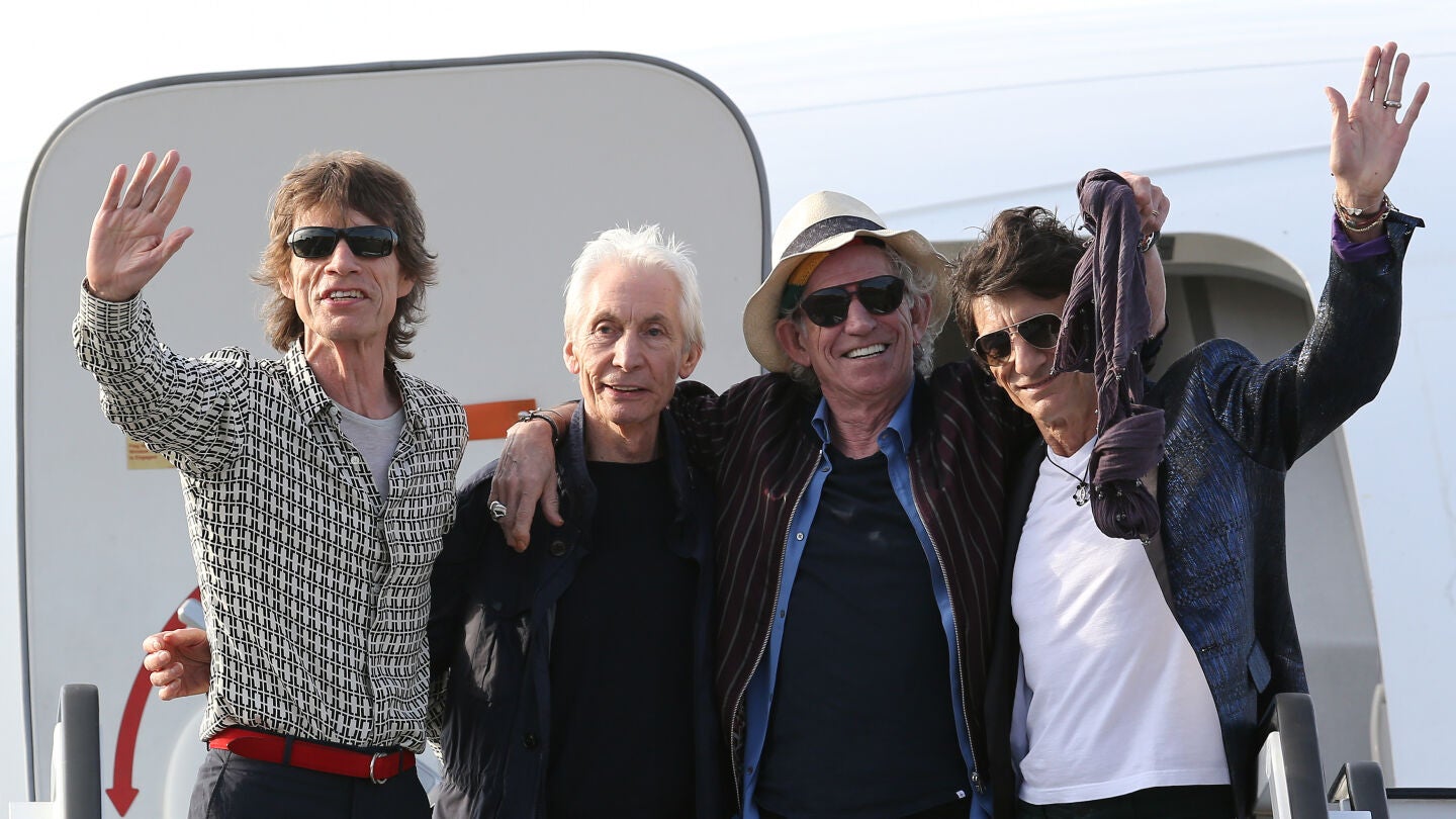 La banda brit&aacute;nica de rock The Rolling Stones