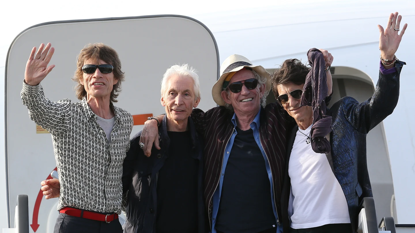 La banda británica de rock The Rolling Stones La banda británica de rock The Rolling Stones