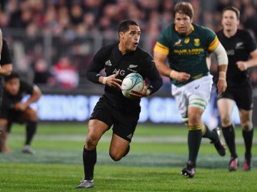 Aaron Smith, durante el partido contra Sudáfrica Aaron Smith, durante el partido contra Sudáfrica