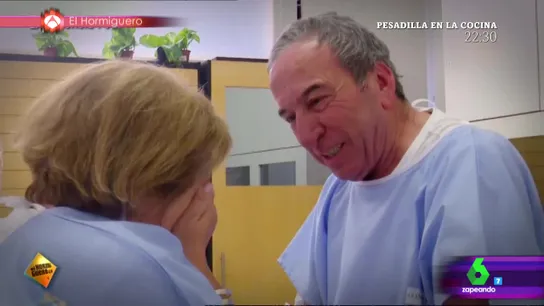 La sorpresa de José Luis Perales a una fan enferma en un hospital La sorpresa de José Luis Perales a una fan enferma en un hospital