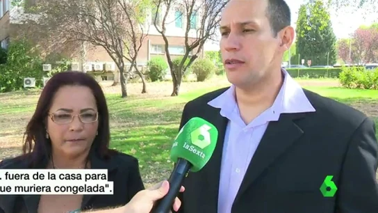 George Américo, hermano de víctima de la masacre en Pioz George Américo, hermano de víctima de la masacre en Pioz