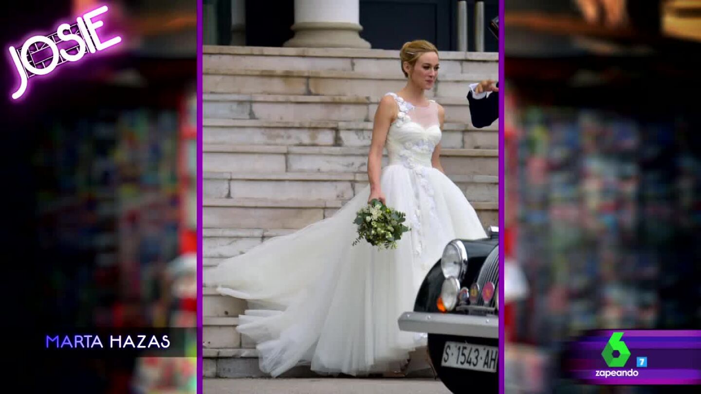 La boda de Marta Hazas