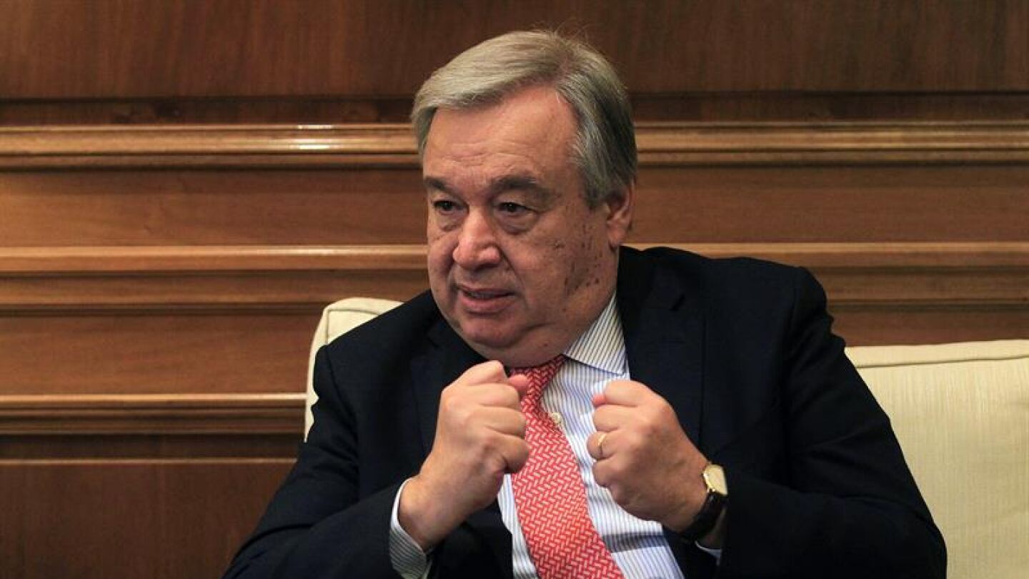Ant&oacute;nio Guterres para asumir&aacute; la Secretar&iacute;a General de la ONU