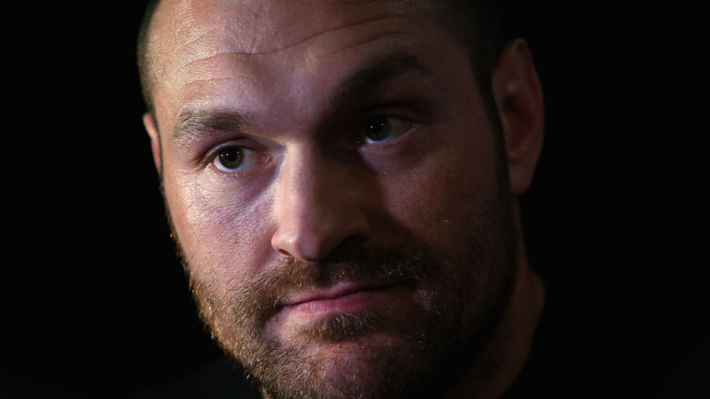 Tyson Fury, boxeador brit&aacute;nico