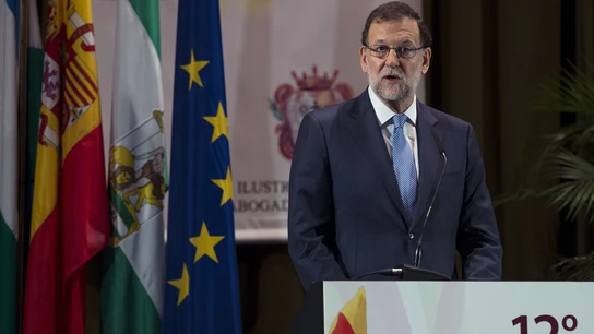 Mariano Rajoy durante un acto Mariano Rajoy durante un acto