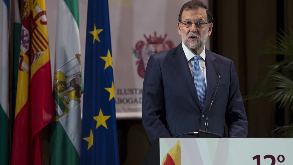 Mariano Rajoy durante un acto