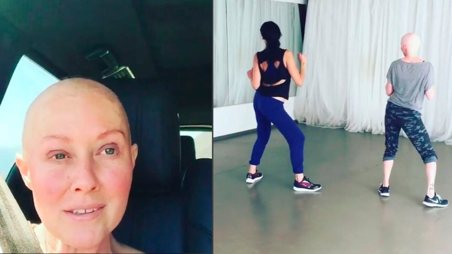 La actriz Shannen Doherty sigue luchando contra el c&aacute;ncer