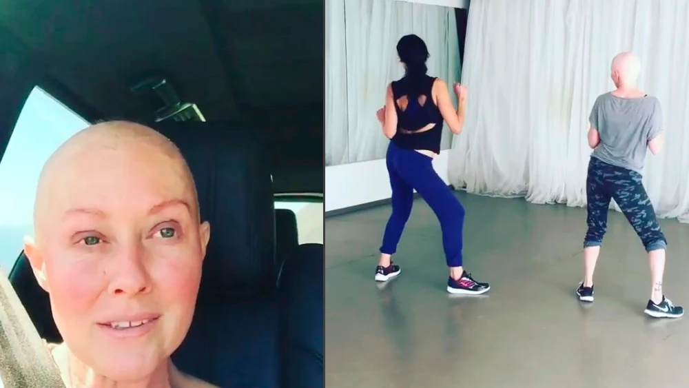 La actriz Shannen Doherty sigue luchando contra el cáncer