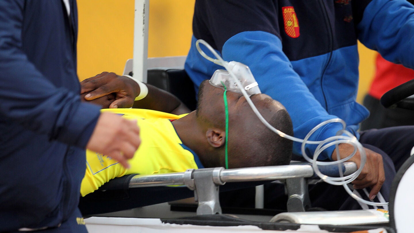 Enner Valencia, retir&aacute;ndose lesionado