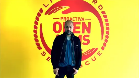 Guardiola se suma a la labor de ProActiva Open Arms Guardiola se suma a la labor de ProActiva Open Arms