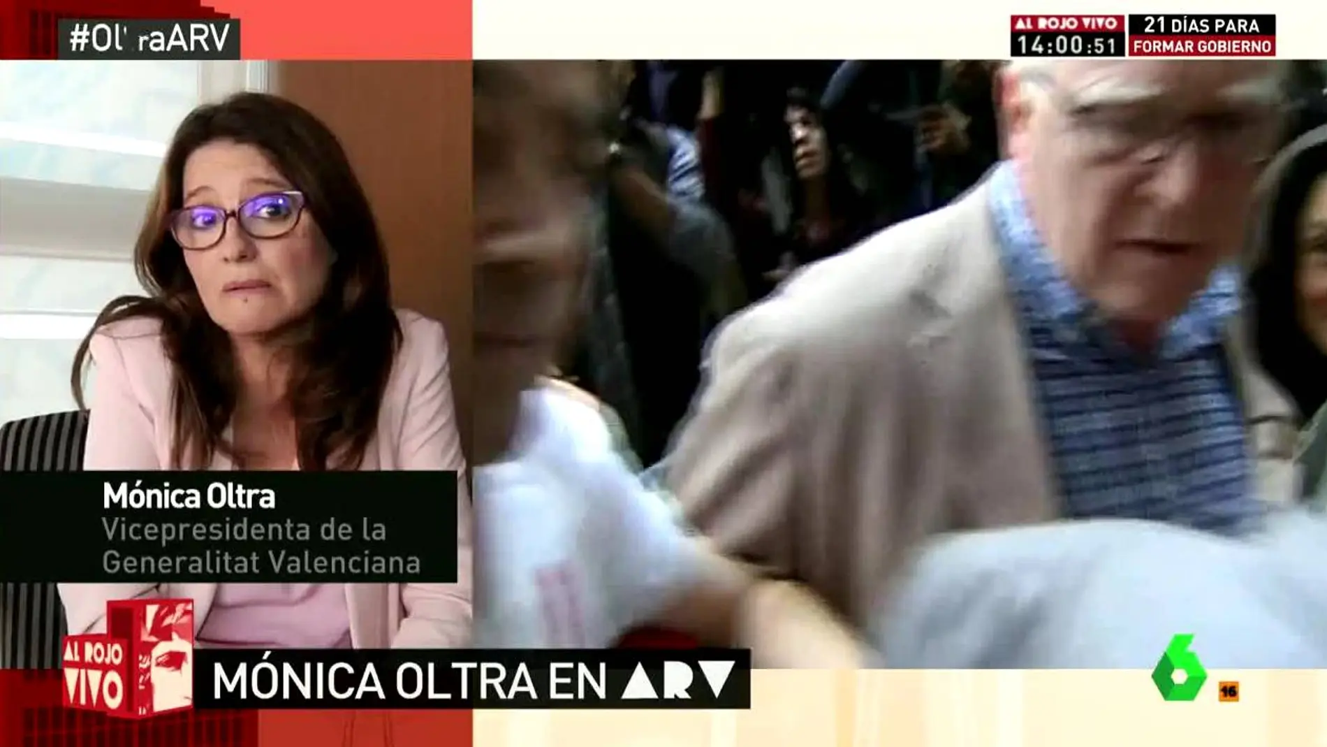 Mónica Oltra en ARV