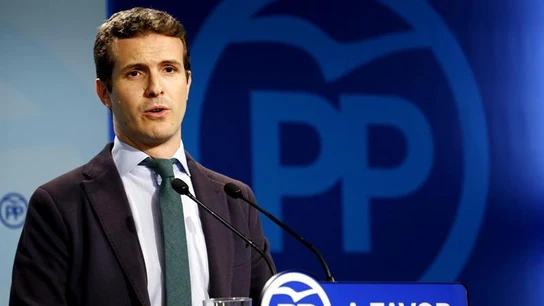 Pablo Casado, vicesecretario de Comunicación del PP. Pablo Casado
