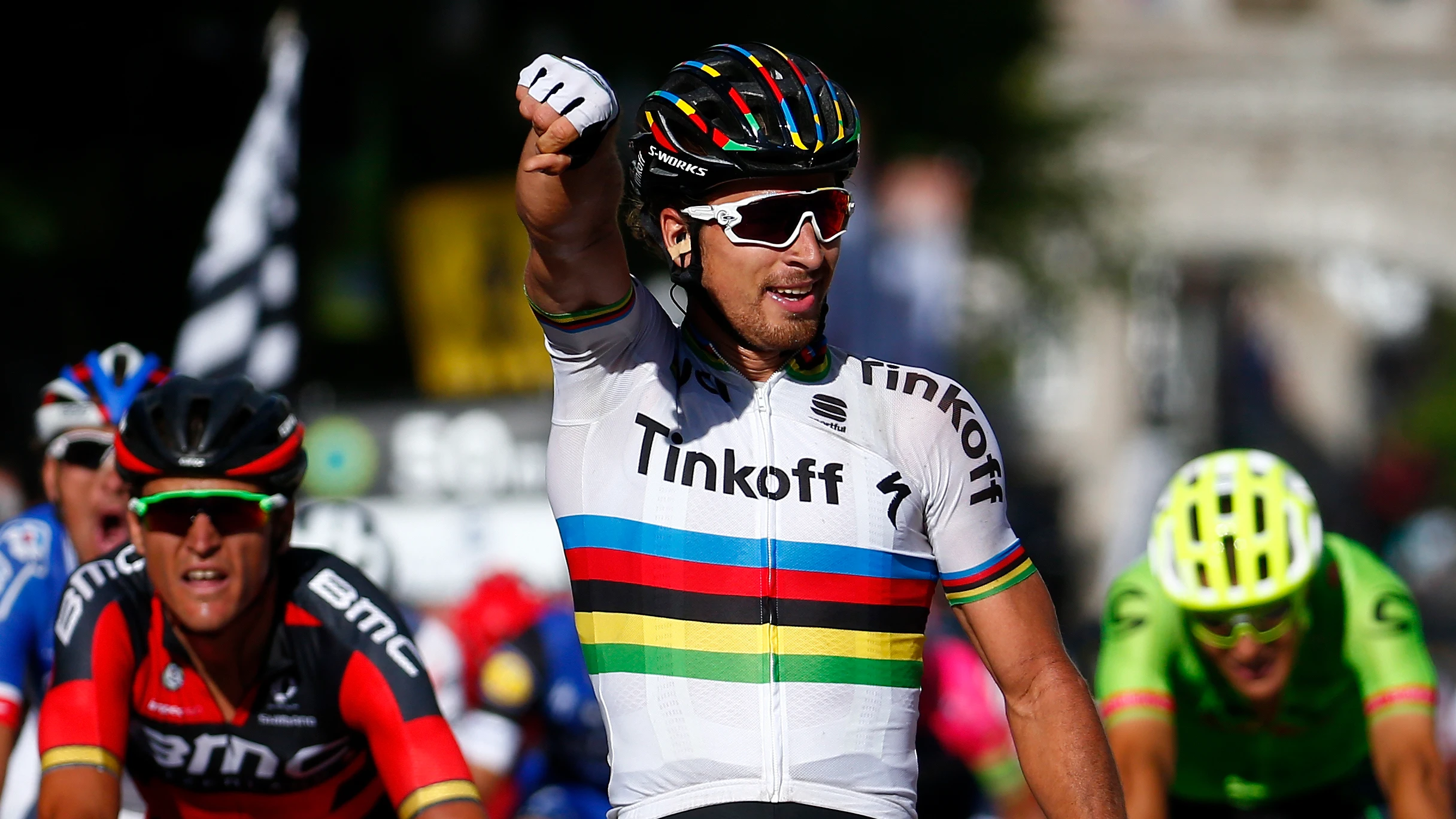 Peter Sagan, actual campeón del mundo de ciclismo en ruta Peter Sagan, actual campeón del mundo de ciclismo en ruta