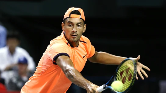 El tenista australiano Nick Kyrgios El tenista australiano Nick Kyrgios