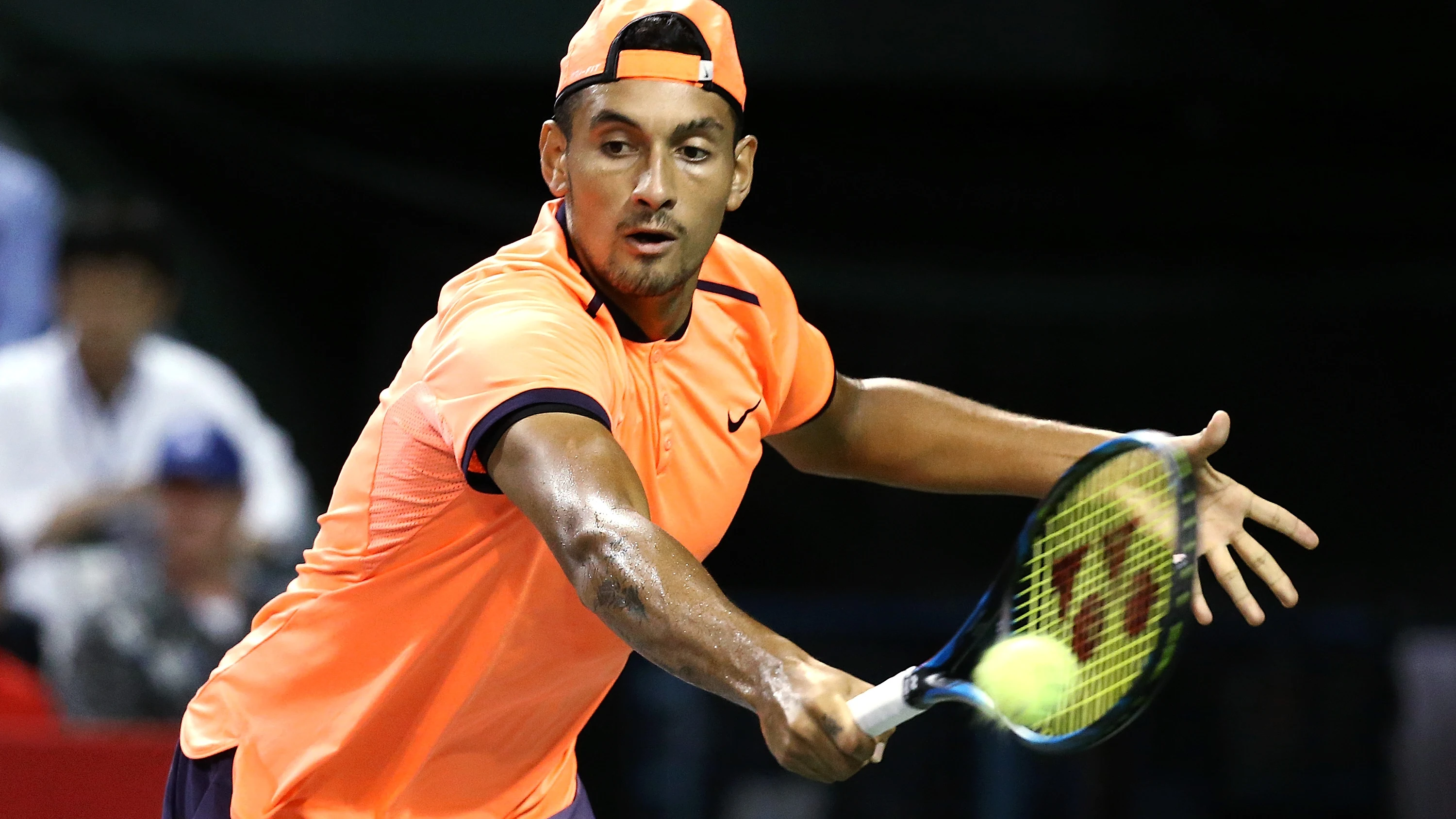 El tenista australiano Nick Kyrgios El tenista australiano Nick Kyrgios