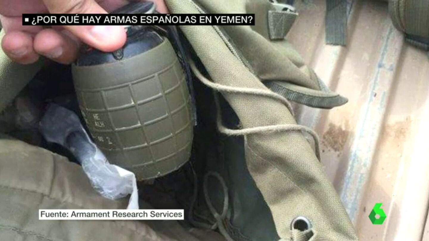 Frame 28.236565 de: armas espa&Atilde;&plusmn;olas yemen