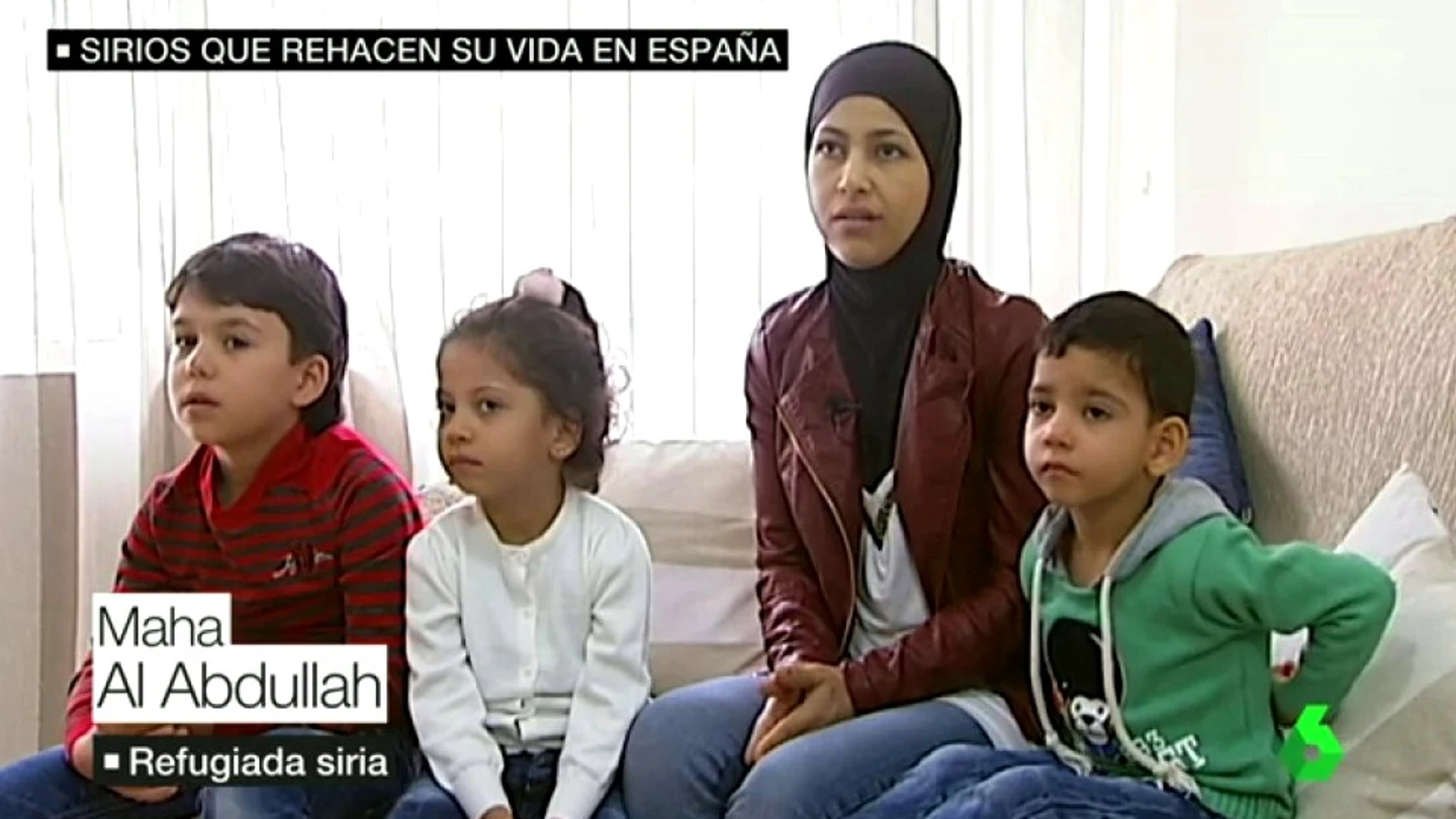 Maha, refugiada siria en Gijón Maha, refugiada siria en Gijón