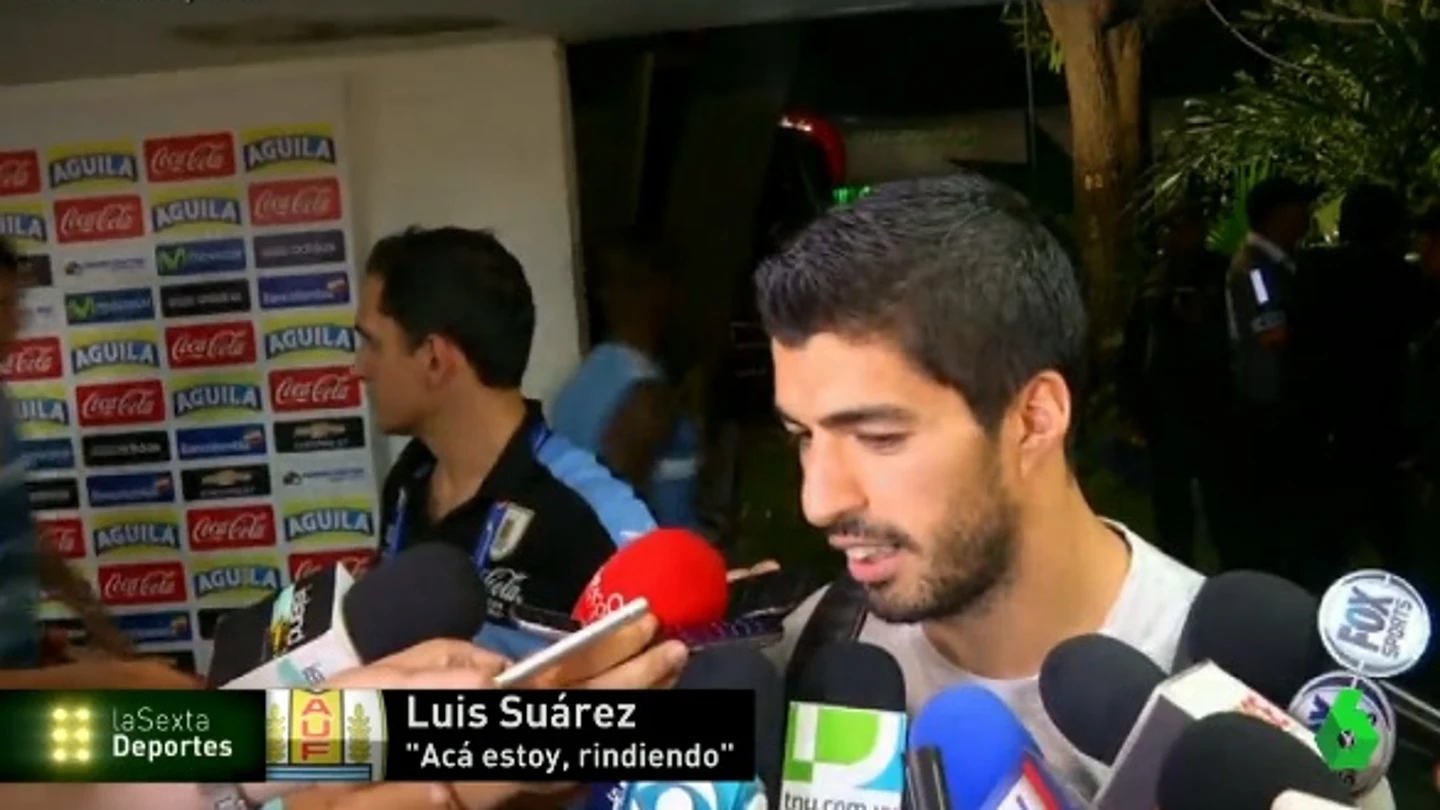 Luis Suárez, delantero de Uruguay Luis Suárez, delantero de Uruguay