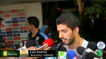 Luis Suárez, delantero de Uruguay