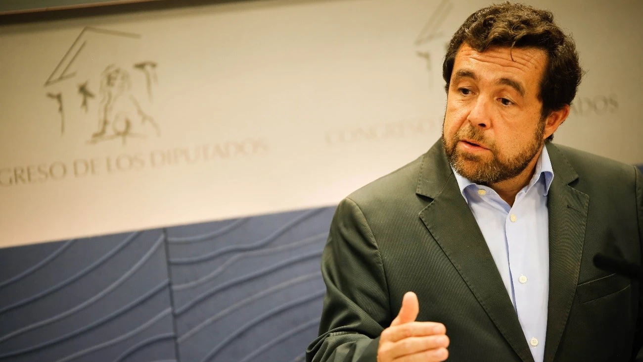 El secretario general de Ciudadanos en el Congreso, Miguel Gutiérrez.