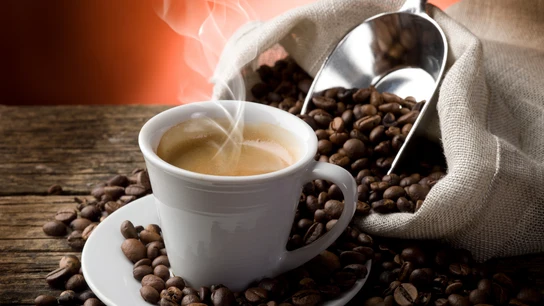 Imagen de una taza de café Imagen de una taza de café