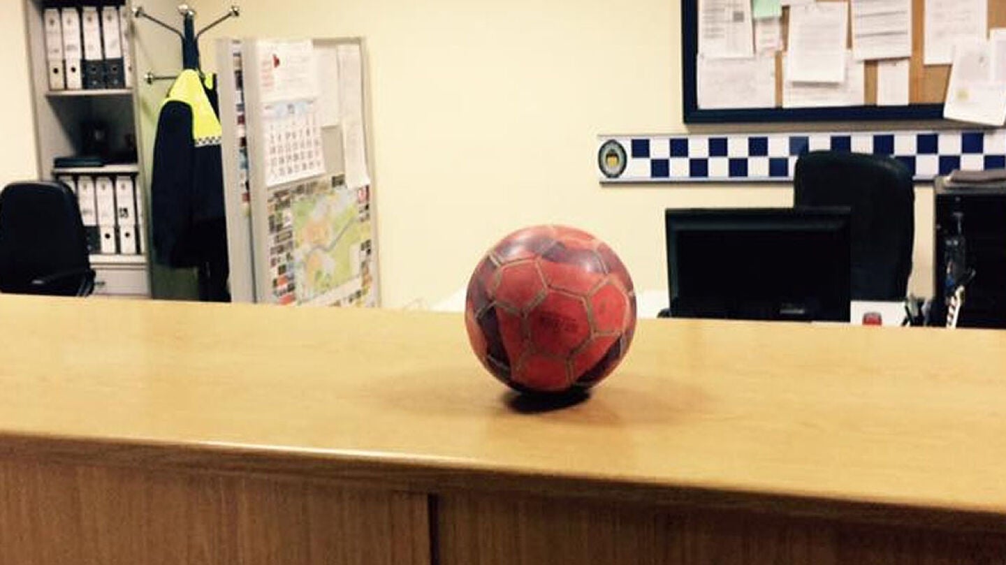 Bal&oacute;n incautado por el alcalde de Albox