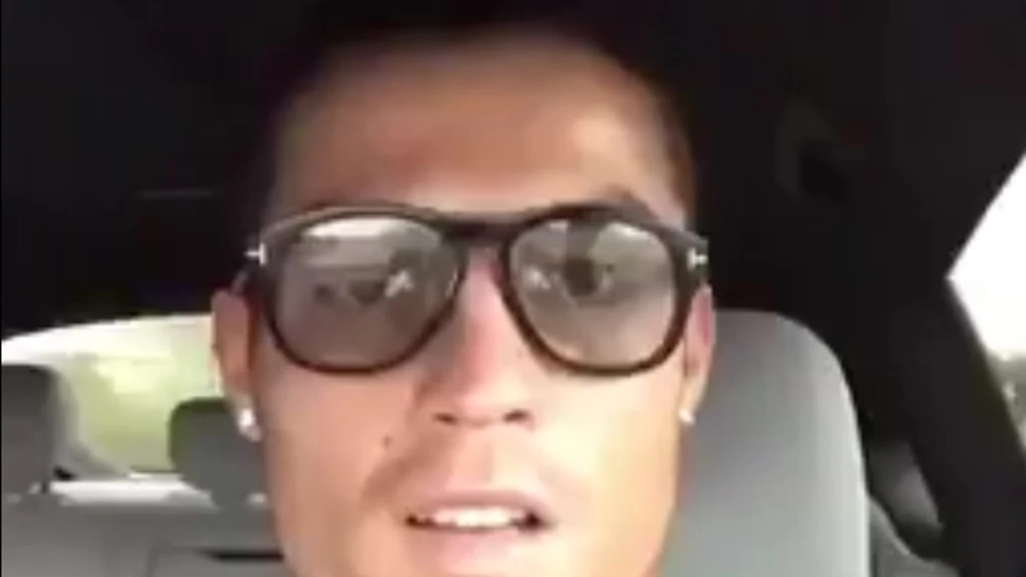 Cristiano Ronaldo presume de chófer en instagram Cristiano Ronaldo presume de chófer en instagram