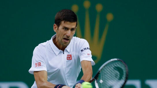 Novak Djokovic, en el Masters de Shangh&aacute;i