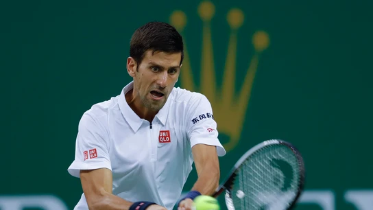Novak Djokovic, en el Masters de Shanghái Novak Djokovic, en el Masters de Shanghái
