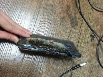 Batería de un Samsung Galaxy Note 7 Batería de un Samsung Galaxy Note 7