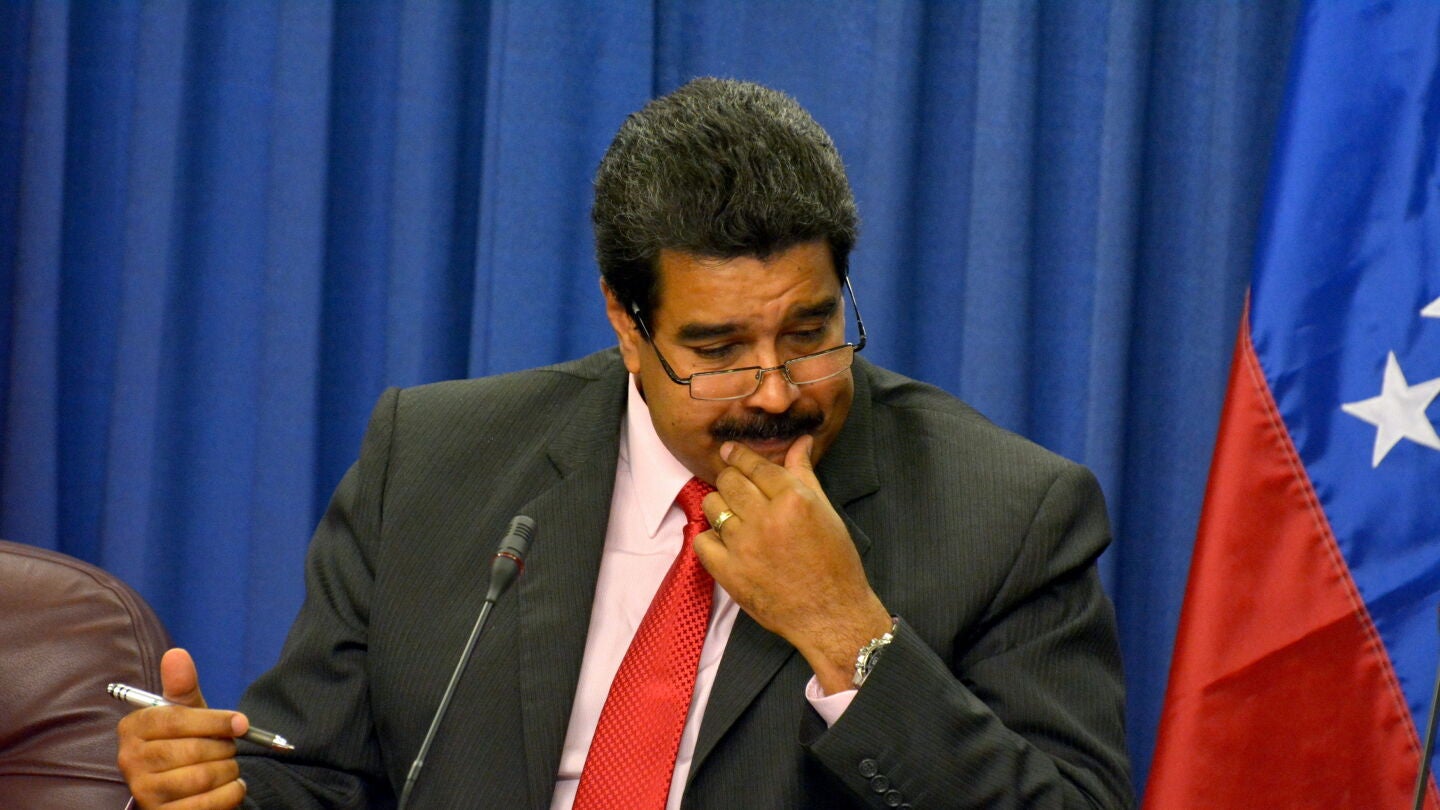 Nicol&aacute;s Maduro