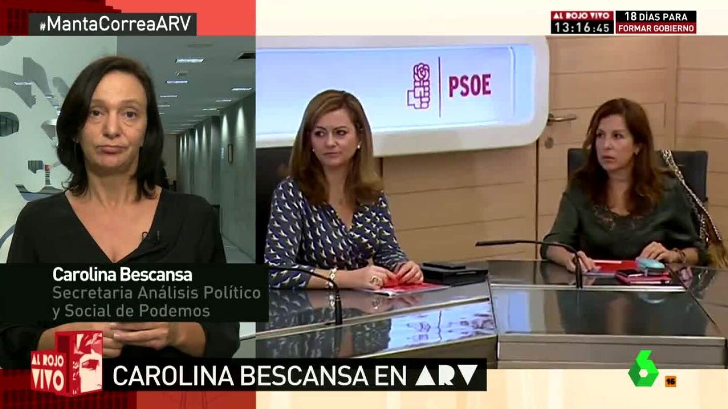 Carolina Bescansa en ARV