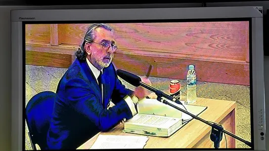 Francisco Correa, en el juicio de la Gürtel Francisco Correa, en el juicio de la Gürtel