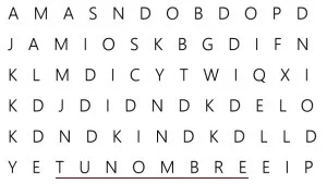 Sopa de Letras Sopa de Letras